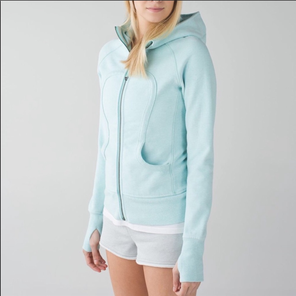 Light Blue Scuba Hoodie